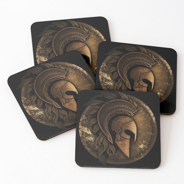 Item preview, Logotipo de casco espartano designed and sold by AI Dream Journal.
