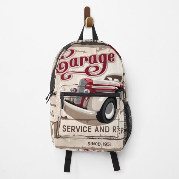 Item preview, 1950s VINTAGE CAR REPAIR GARAGE designed and sold by THE AMERICAN TEEVANGELIST.