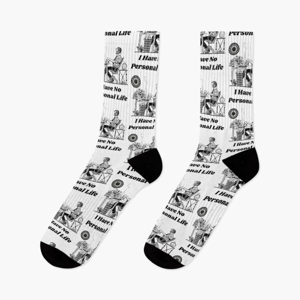 Item preview, 'I Have No Personal Life' Corporate Workaholic Design - Retro Illustration Design for T-shirts, mugs, phone cases and other accessories designed and sold by Ridiculam Toga.