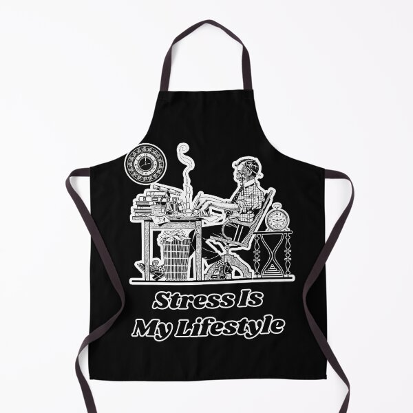Item preview, 'Stress Is My Lifestyle' Corporate Workaholic Design - Retro Illustration Design for T-shirts, mugs, phone cases and other accessories designed and sold by Ridiculam Toga.