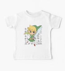 Camiseta para bebés Leyenda de Zelda - Enlace