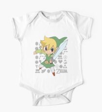 Legend of Zelda - Link Short Sleeve Baby One-Piece
