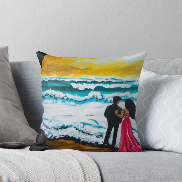 Item preview, "Seaside Romance: Couple Admiring the Ocean and Sky"      designed and sold by Sparkline.