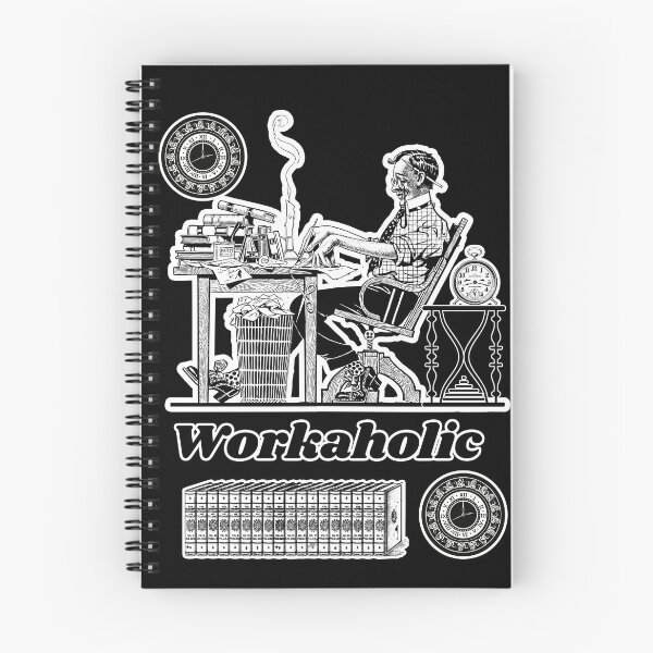 Item preview, 'Workaholic' Corporate Workaholic Design - Retro Illustration Design for T-shirts, mugs, phone cases and other accessories designed and sold by Ridiculam Toga.