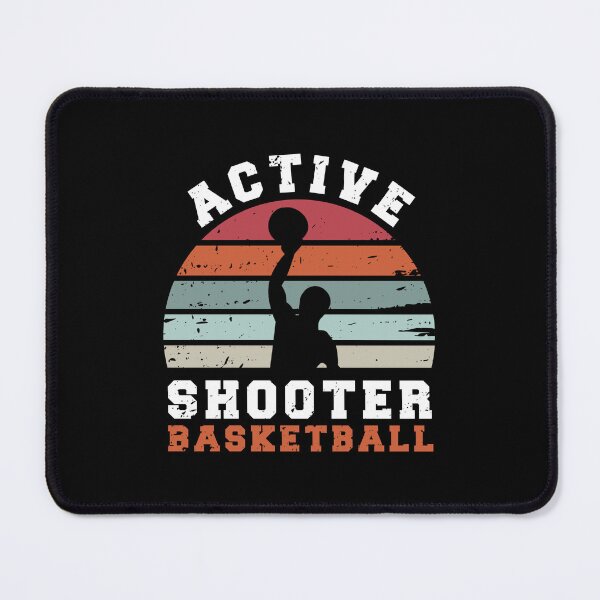 Item preview, Active Shooter Basketball Grunge Vintage Sunset Basketball Player designed and sold by Designer-Girl.