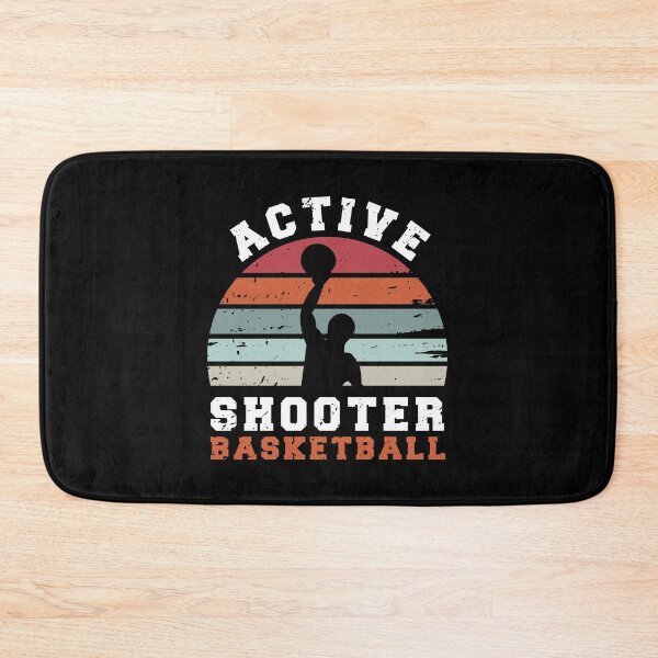 Item preview, Active Shooter Basketball Grunge Vintage Sunset Basketball Player designed and sold by Designer-Girl.