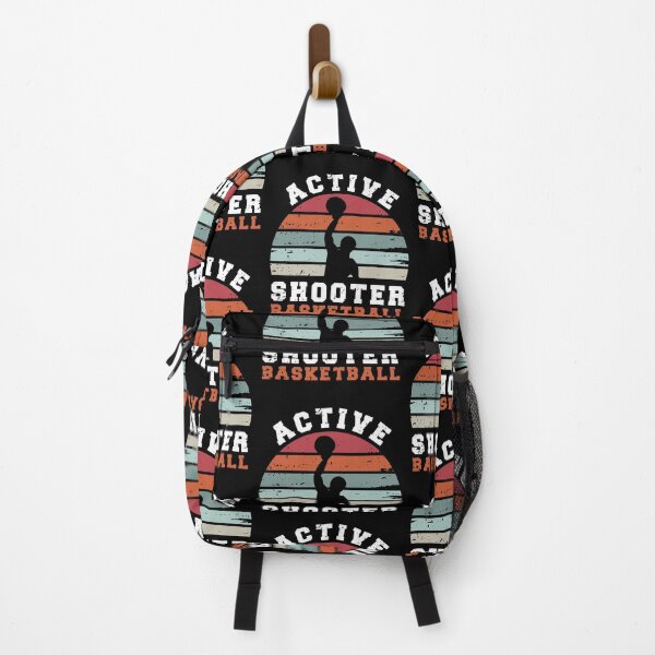 Item preview, Active Shooter Basketball Grunge Vintage Sunset Basketball Player designed and sold by Designer-Girl.