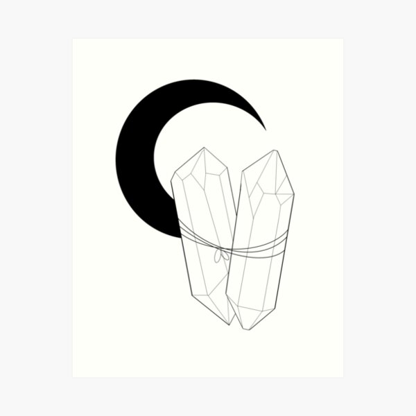 Aperçu de l'œuvre Cristal lune créée et vendue par MehdiOni.