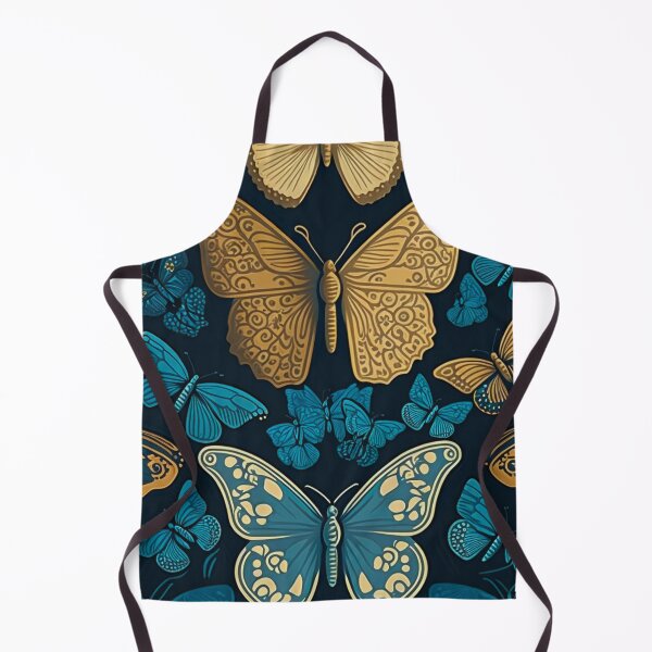Item preview, Ancient Butterfly Pattern | Butterfly Lover | Pretty Butterfly | Butterfly Pillow | Gold and Turquoise | Turquoise Butterfly | Cast Butterfly |high resolution designed and sold by Synthetic-Intel.