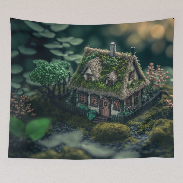 Item preview, Tiny Cottage Home designed and sold by letsgetinspired.