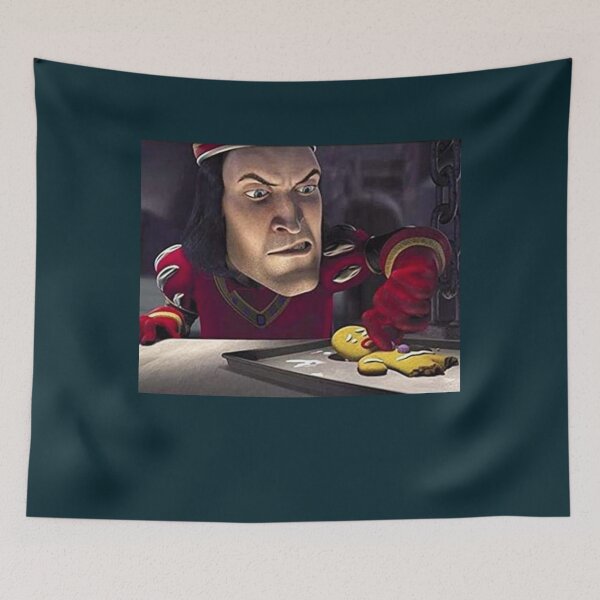 Item preview, John Lithgow As Lord Farquaad Torturing Gingerbread Man  designed and sold by UnlimitedTextil.