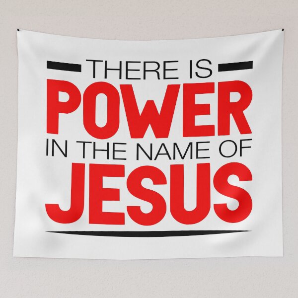 Item preview, There Is Power In The Name Of Jesus designed and sold by plushism.