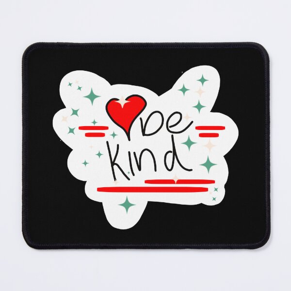 Item preview, minimal drawing of a sweet heart, be kind designed and sold by vibeno1.