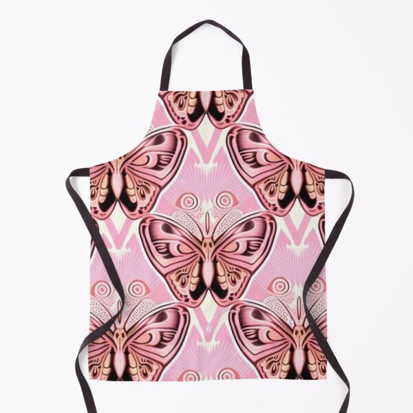 Item preview, Cute Butterfly Pattern Wall Art pink pastel butterfly - high resolution designed and sold by Synthetic-Intel.