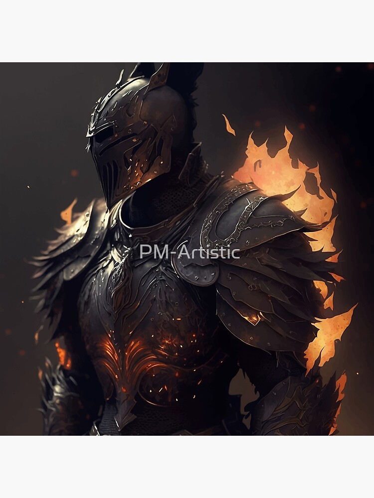 Epic Heroic Knight version 1 | Art Board Print