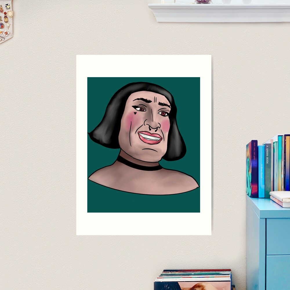 Lord farquaad egirl shrek | Art Print