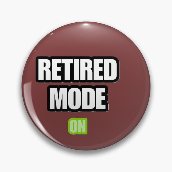 Item preview, Retired mode t shirt  designed and sold by redDottyDesign.