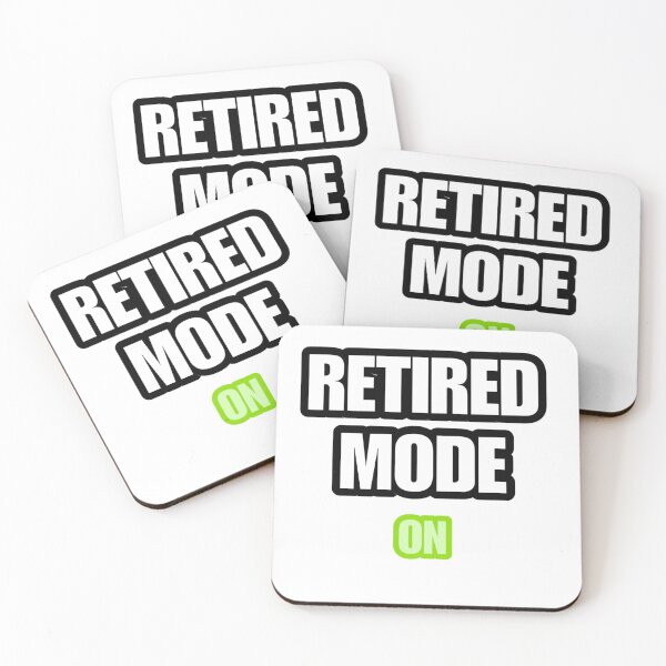 Item preview, Retired mode t shirt  designed and sold by redDottyDesign.