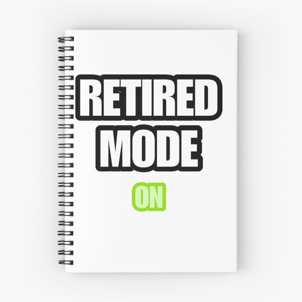 Item preview, Retired mode t shirt  designed and sold by redDottyDesign.