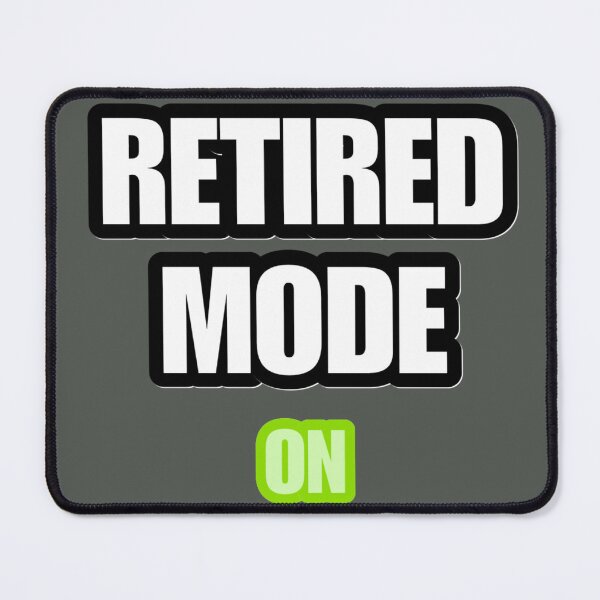 Item preview, Retired mode t shirt  designed and sold by redDottyDesign.