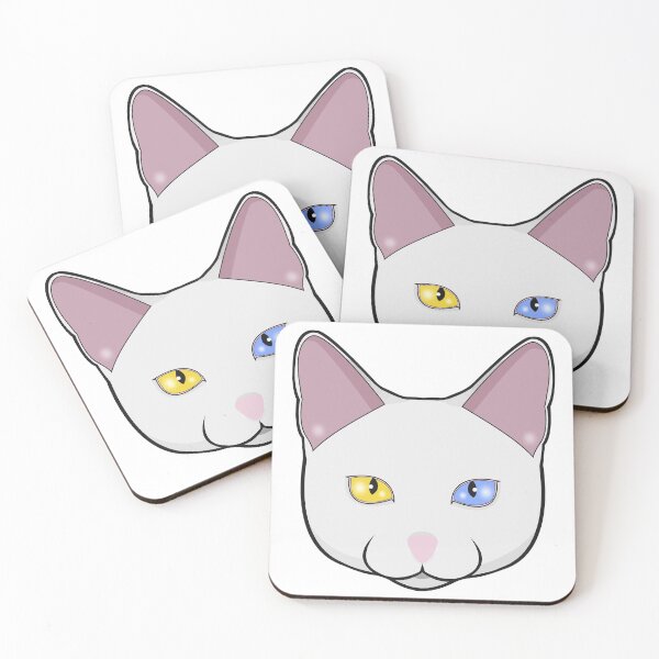 Item preview, Khao Manee cat face designed and sold by MaxFilms.