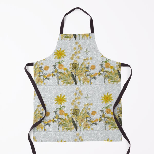 Item preview, Yellow wild flowers designed and sold by Tonyasartprints.