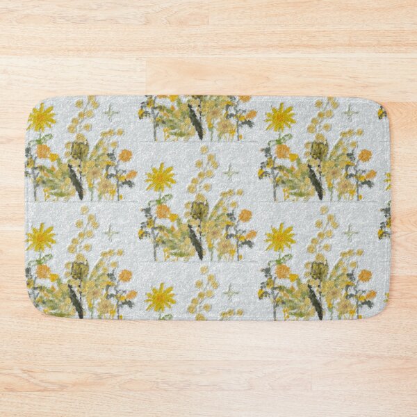 Item preview, Yellow wild flowers designed and sold by Tonyasartprints.