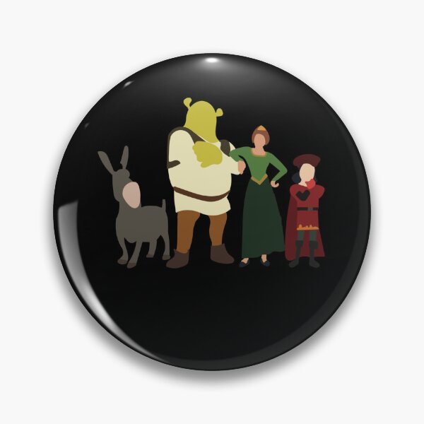 Item preview, Minimalist Shrek and Friends  designed and sold by UnlimitedTextil.