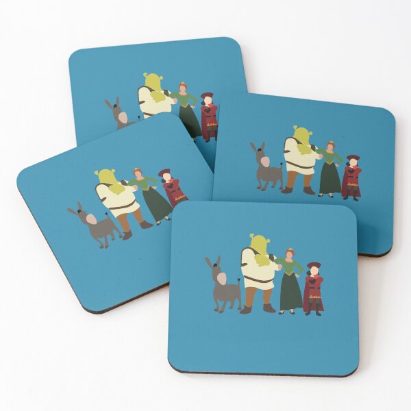 Item preview, Minimalist Shrek and Friends  designed and sold by UnlimitedTextil.