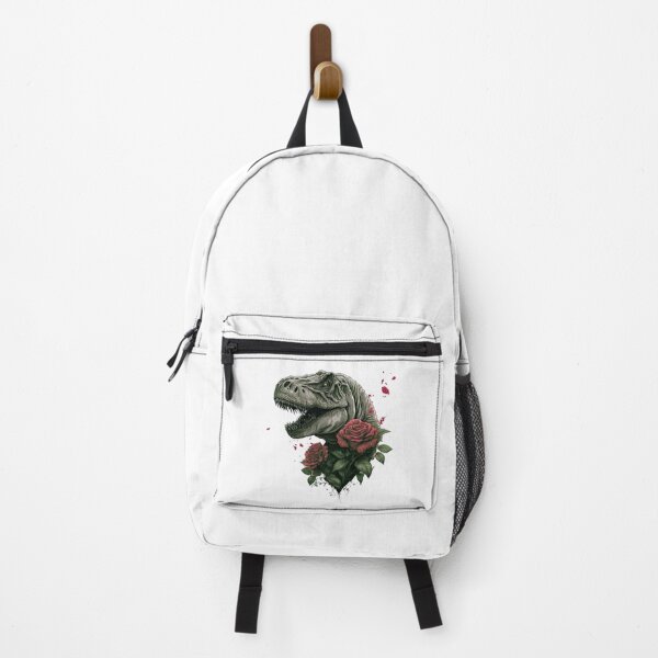 Item preview, T-rex dino enamorado del logo de estilo gótico de rosas designed and sold by ArcadeVault.
