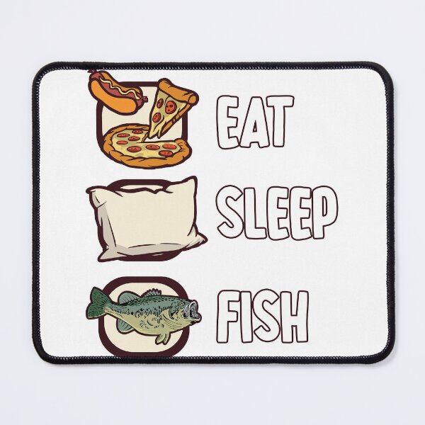 Item preview, Eat Sleep Fish designed and sold by jie lin.