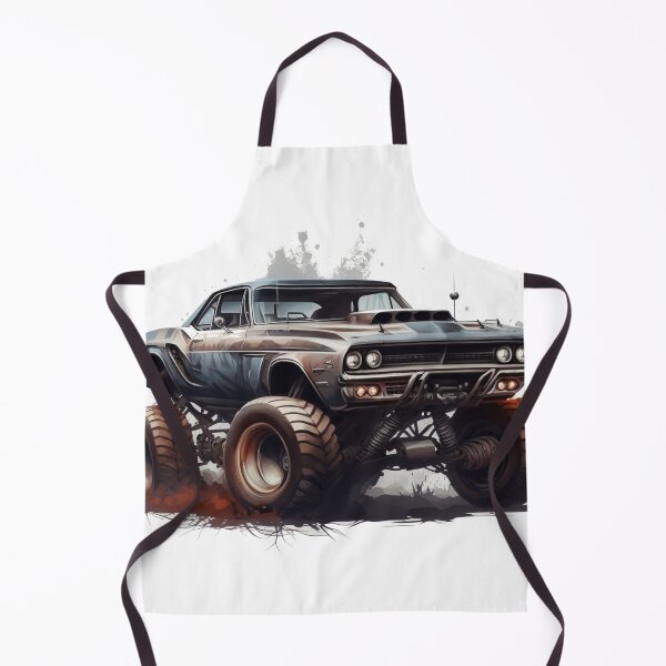 Item preview, big muscle lifted car 4x4 on mud designed and sold by AndrewWorld.
