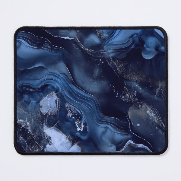 Item preview,  Midnight Blue Ink Luxury Marble Design designed and sold by artsandsoul.