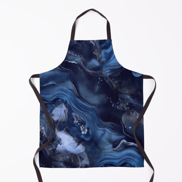 Item preview, Midnight Blue Ink Luxury Marble Design designed and sold by artsandsoul.