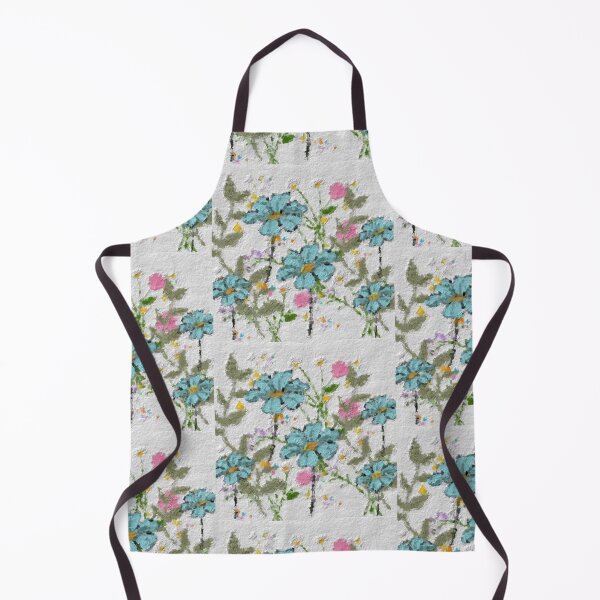 Item preview, Blue floral delights designed and sold by Tonyasartprints.