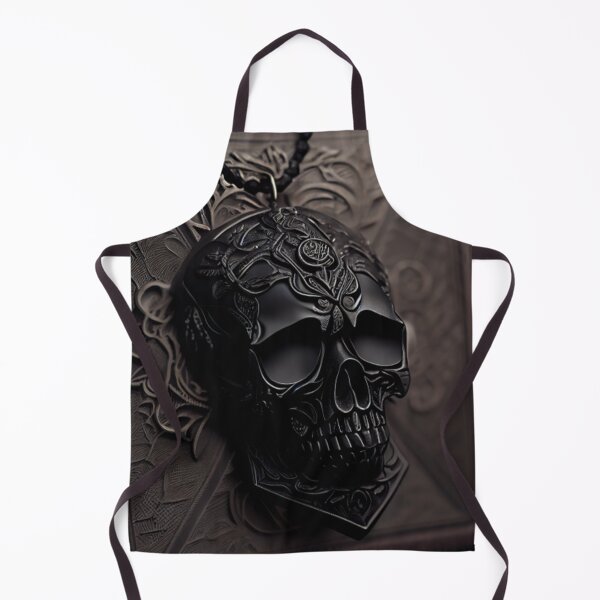 Item preview, Gothic black skull designed and sold by MaryAnn84.