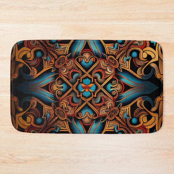 Item preview, Aggressive Traditional Pattern Digital Painting designed and sold by CodeAndColors.