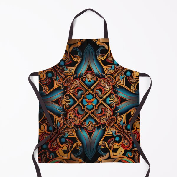 Item preview, Aggressive Traditional Pattern Digital Painting designed and sold by CodeAndColors.