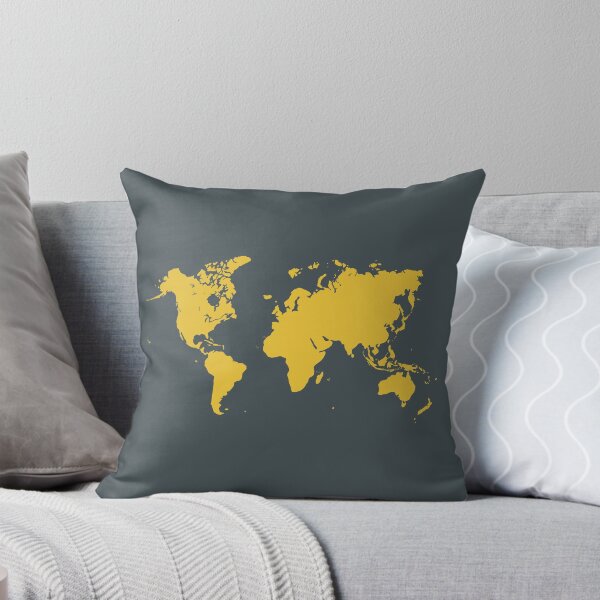 Item preview, uzualsunday's world map designed and sold by uzualsunday.