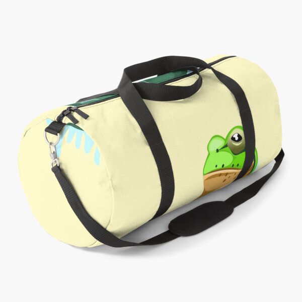 Item preview, illustration of a green frog sitting on a rock designed and sold by AmsaOza.