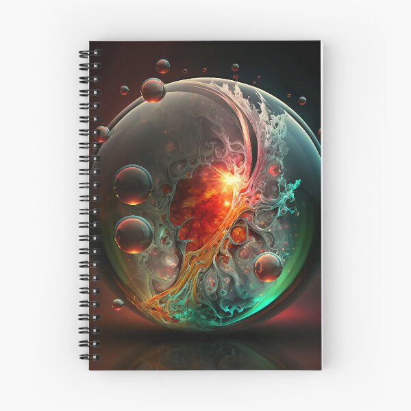 Item preview, bubbly galaxy in crystal ball designed and sold by IA-Art-Design.