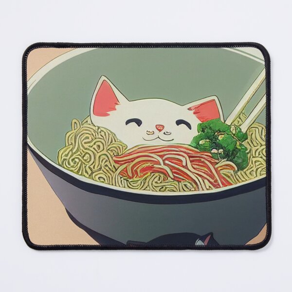 Artikelvorschau, Kawaii Ramen-Katze entworfen und verkauft von Yenbox.