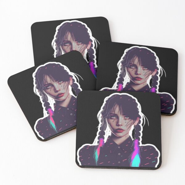 Item preview, Wednesday addams sticker designed and sold by Sarvgya Verma.