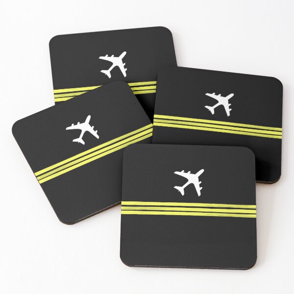 Item preview, Airplane Lover Pilot First Officer Stripes designed and sold by Ikaroots.
