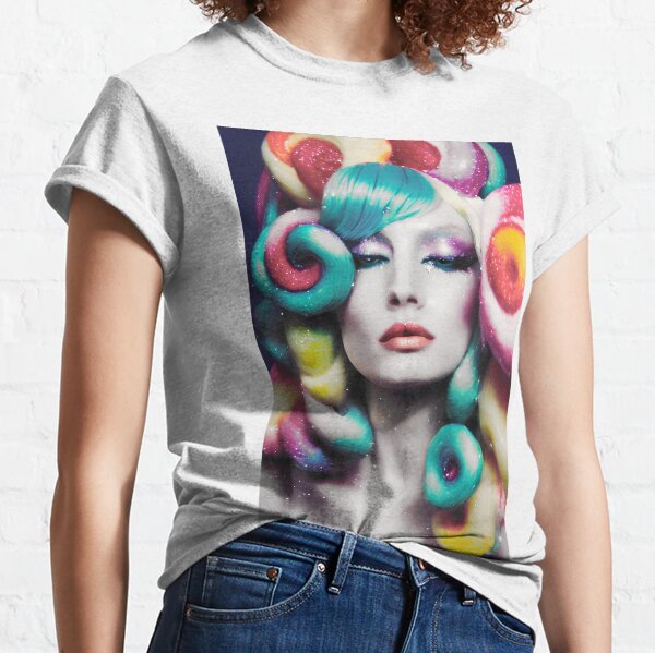 Candy Glitter Head Classic T-Shirt