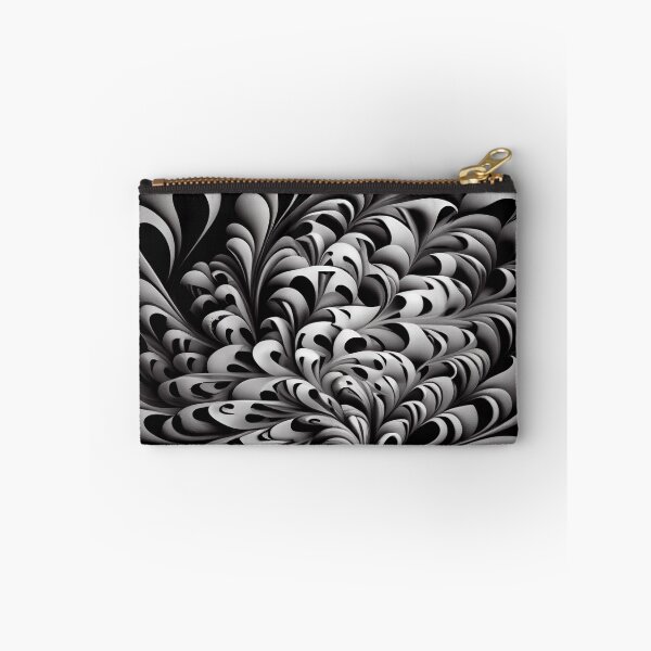 Item preview, Coarse Fluid Explosive Monochromatic Maximalist Pattern Digital Painting designed and sold by CodeAndColors.