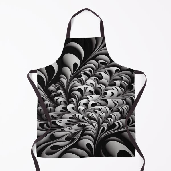 Item preview, Coarse Fluid Explosive Monochromatic Maximalist Pattern Digital Painting designed and sold by CodeAndColors.