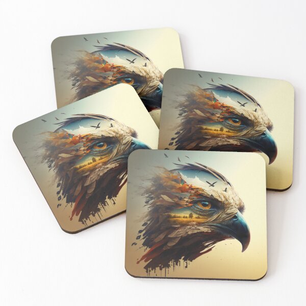 Item preview, fantasy eagle head designed and sold by IA-Art-Design.