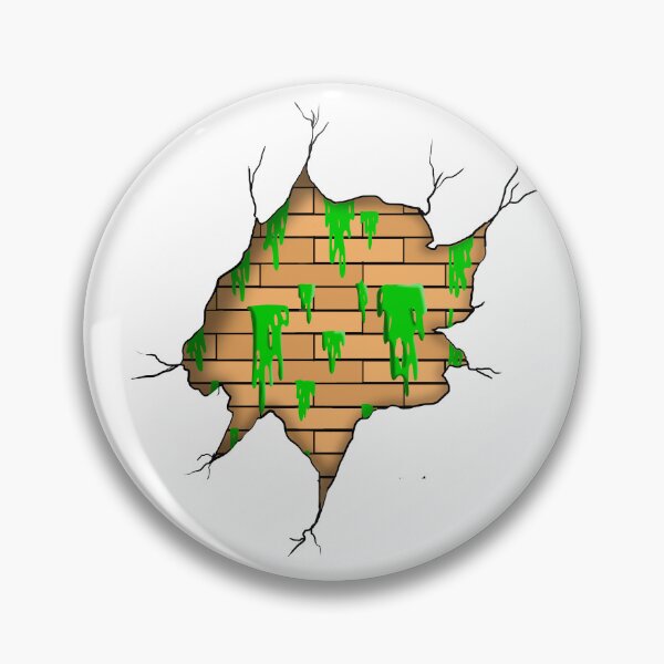 Item preview,  Melting green slime on the wall designed and sold by STRplatinum.