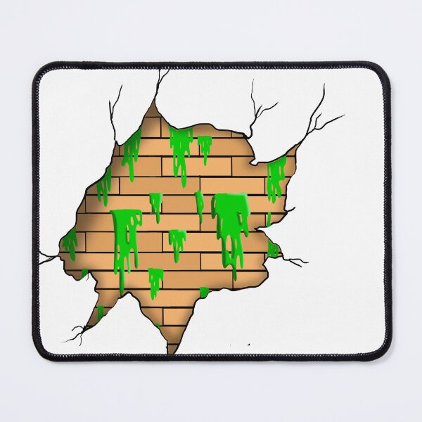 Item preview,  Melting green slime on the wall designed and sold by STRplatinum.